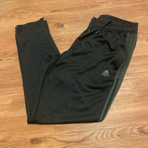 Adidas Black and Gray Track Joggers